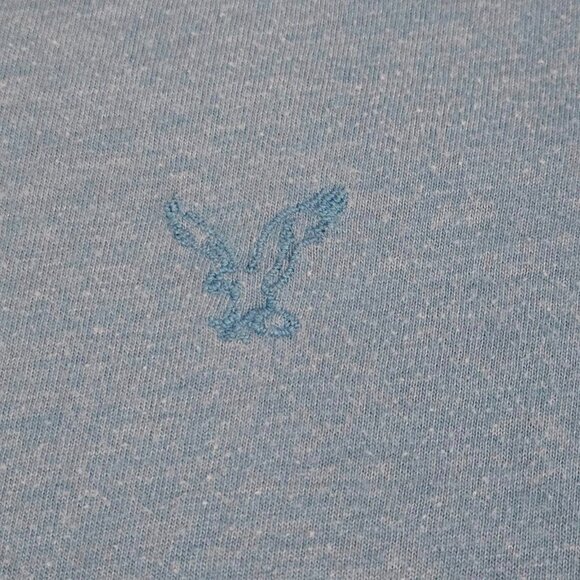 Men's Size Small American Eagle Outfitters Blue Short Sleeve Tee - Picture 3 of 7